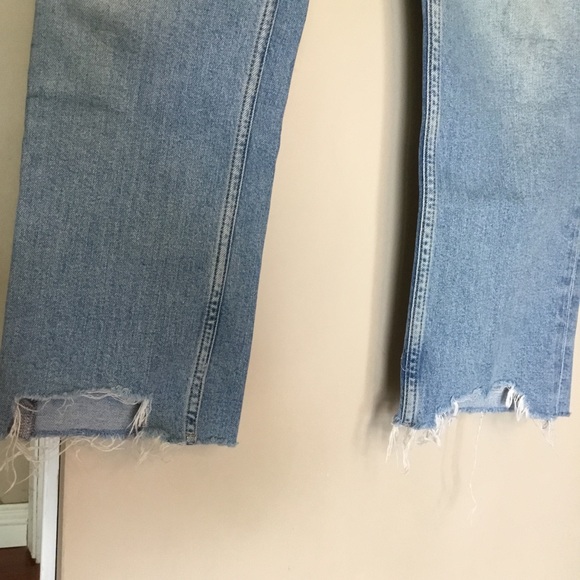 Zara crop step hem jeans - Picture 4 of 7